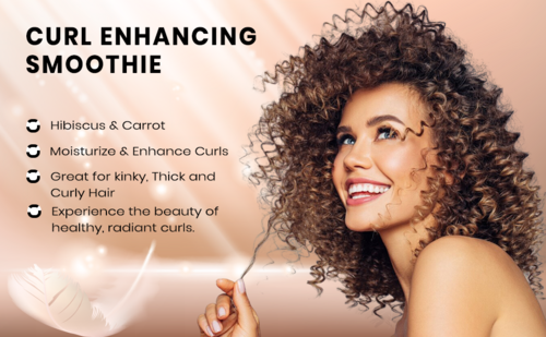 Curl Enhancing Smoothie Cream For Thick, Curly, Coily Hair Sulfate and